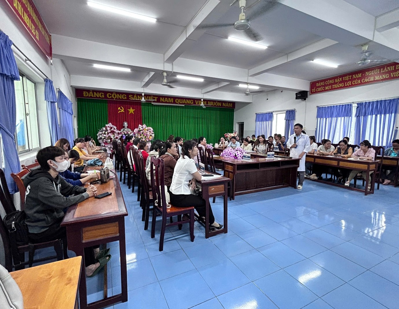Trung tâm Y tế Tịnh Biên tập huấn sơ cứu, cấp cứu ban đầu tại cộng đồng năm 2026